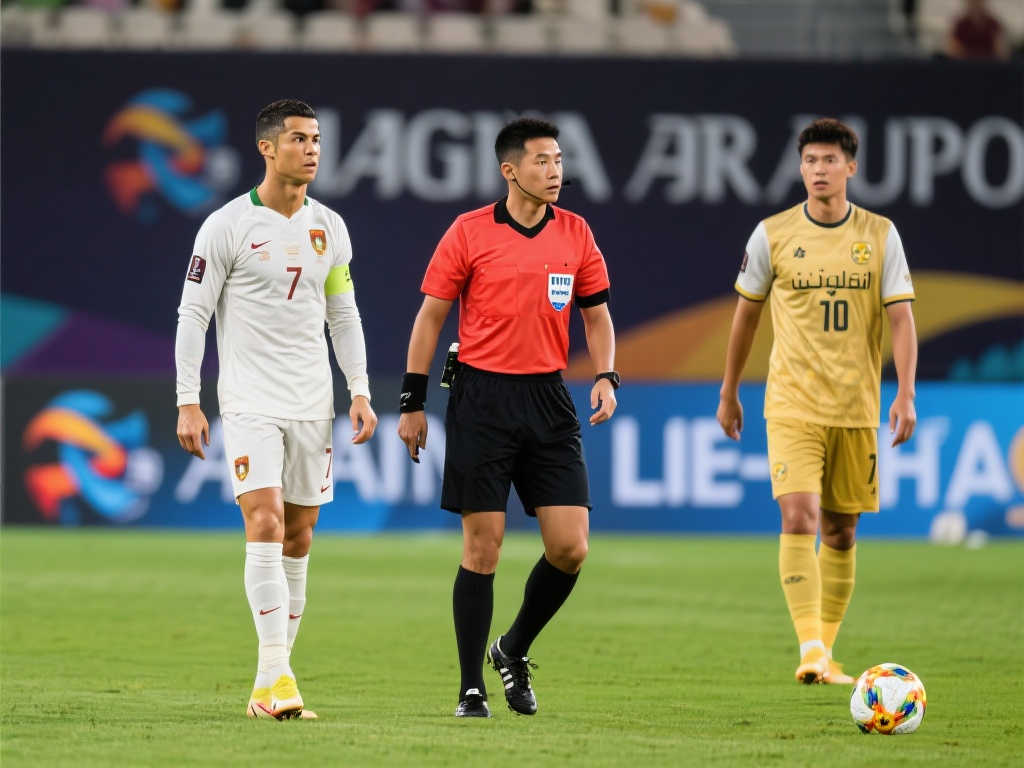 马宁主裁亚冠淘汰赛，C罗领衔利雅得胜利迎战费哈